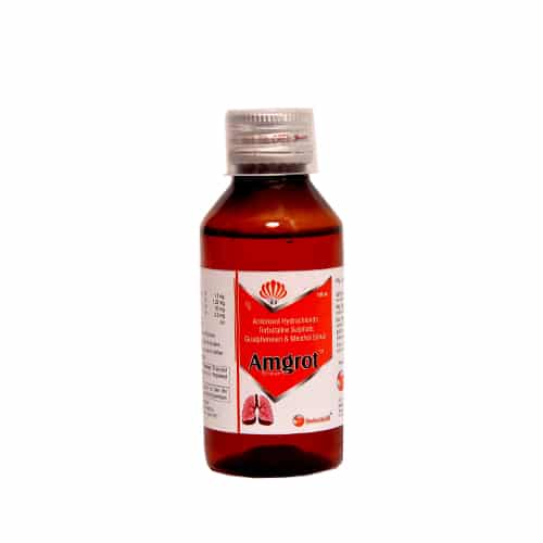Ambroxol Hydrochloride, Terbutaline Sulphate, Guaiphenesin & Menthol syrup