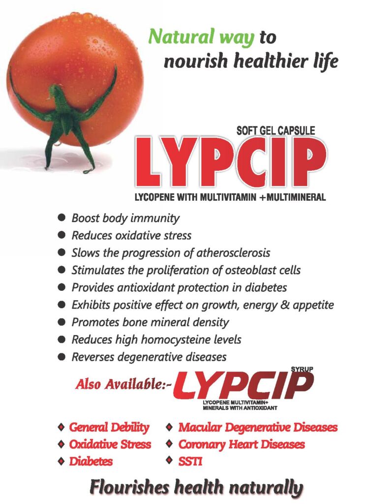 Lycopene, Multivitamins & Minerals With Antioxidant Syrup Manufacturer