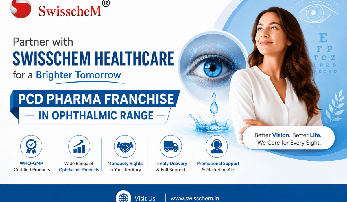 PCD Pharma Franchise For Ophthalmic Eye Drops Range